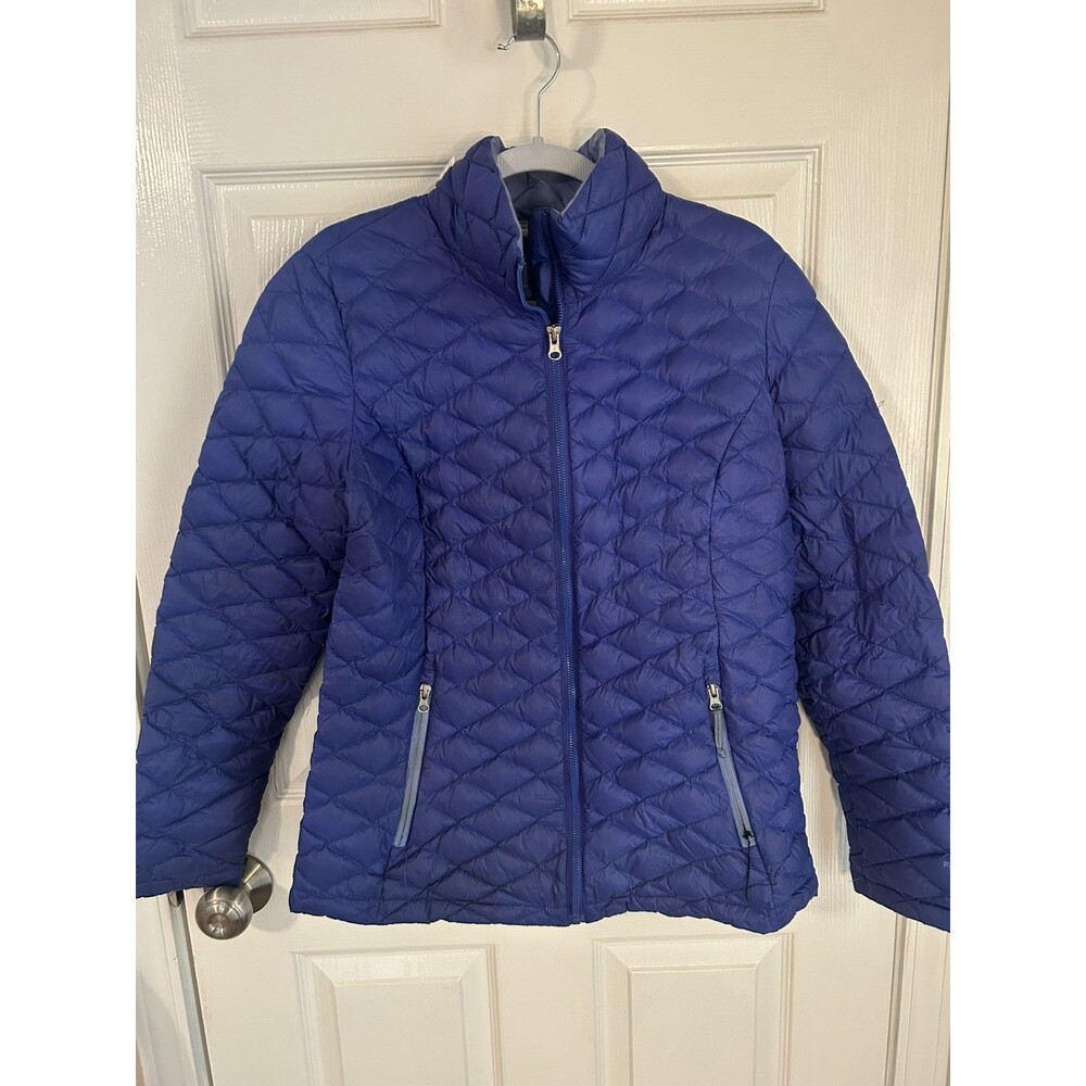 Free Country Women's Down Size M Packable Down Jacket in Royal Blue
